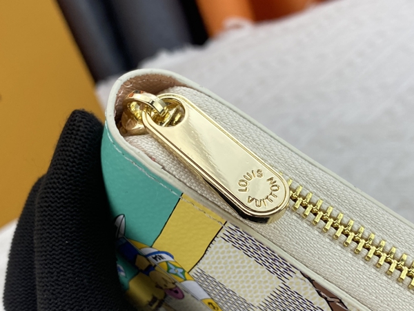 LVコピーウォレット素材ディテール